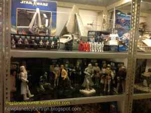 Star Wars are going to go crazy... there are so many racks full of cabinets, dedicated to Star Wars alone!!!