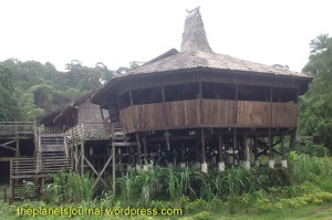 A Bidayuh Baruk, or the Bidayuh Head House